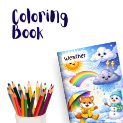 Weather – 1 Coloring Book